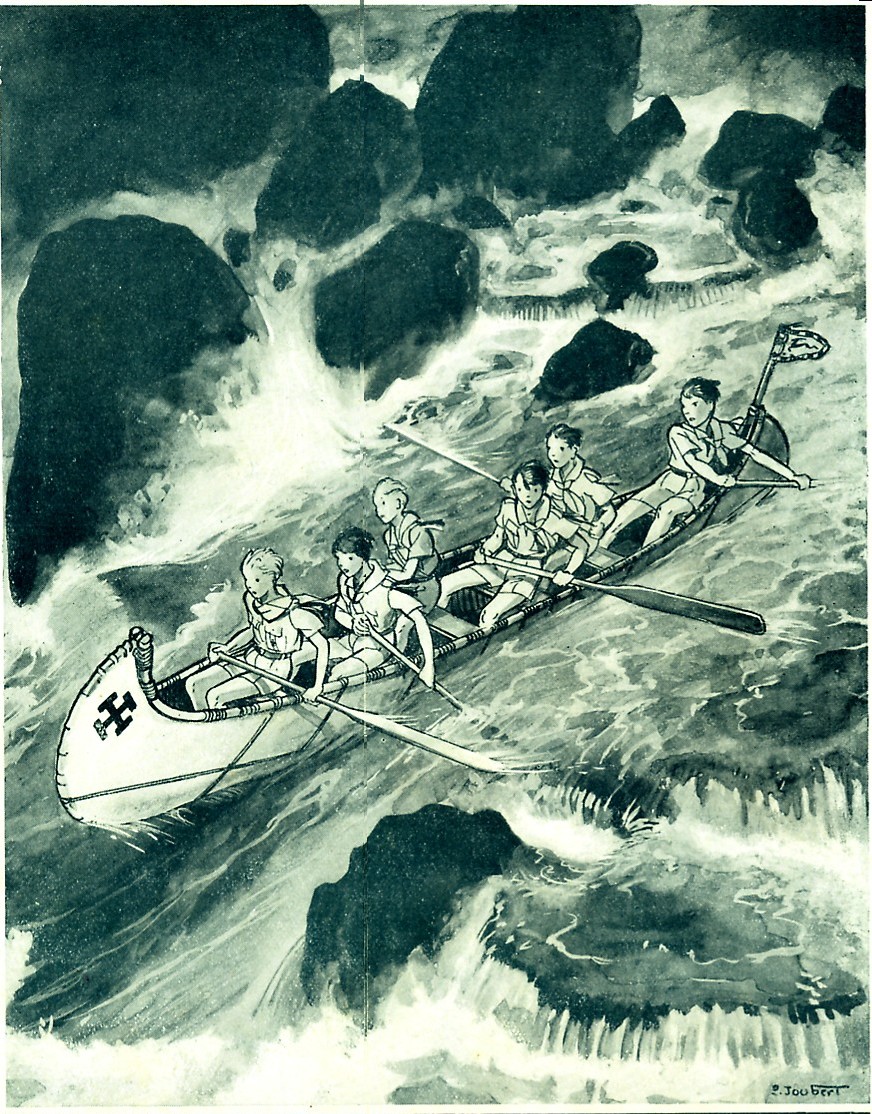 rivista Scouts de France, 1939 - disegno P. Joubert