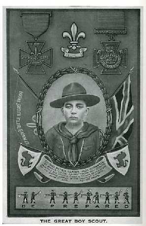Uno tra tanti: vice capo pattuglia, 16 anni, Victoria Cross per la condotta in battaglia, Giugno 1916