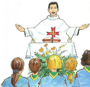 disegno da "Scout d'Europe", n.203 - 2002
